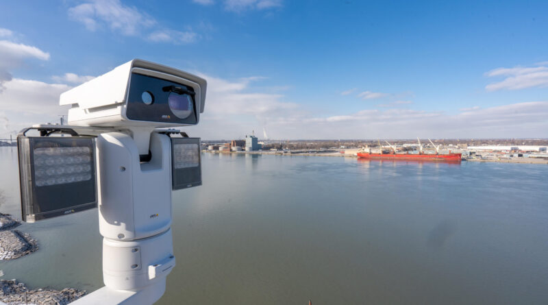 Windsor Port Authority Strengthens U.S.-Canada Border Waterway Safety and Security with Axis Communications Surveillance Technology